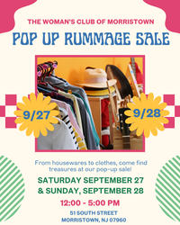 Pop-up Rummage Sale