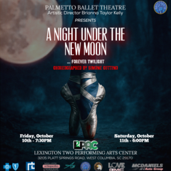Palmetto Ballet Theatre presents A Night Under the New Moon - Forever Twilight, October 10 & 11
