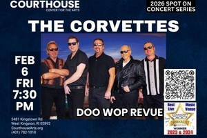 Corvettes – Doo Wop Revue 2/6/26 FRI 7:30PM