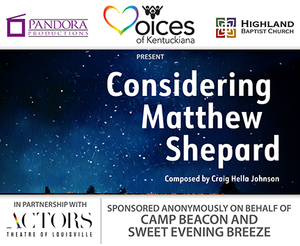 "Considering Matthew Shepard" - an oratorio