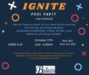 Ignite Pool Party