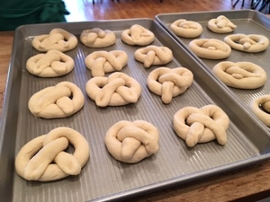 Soft Pretzel Twists Caregiver & Me Cooking Class