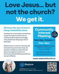 Restore Church Interest Meeting