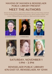 Mystery Author panel