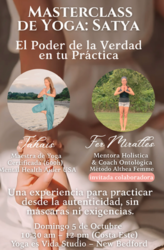 Yoga Masterclass:  Satya in the Mat (Bilingue)