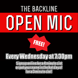 Stand up comedy Open Mic
