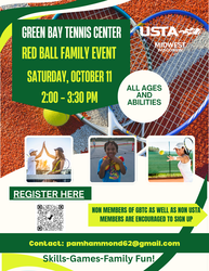 Green Bay Tennis Center FREE Tennis Event