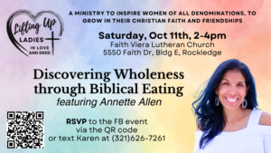 Discovering Wholeness Through Biblical Eating