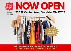 Glendale Welcomes The Salvation Army’s New Thrift Store