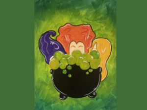 "Hocus Pocus" In-Studio Paint Party!