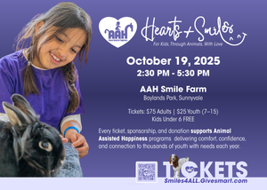 Hearts and Smiles | A Joyful FUNdraiser for Animal Assisted Happiness