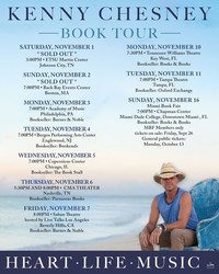 Kenny Chesney Book Tour