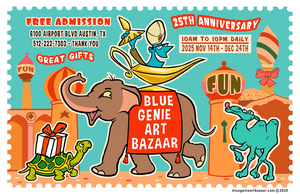 Blue Genie Art Bazaar Celebrates 25th Year of Holiday Shopping Experience