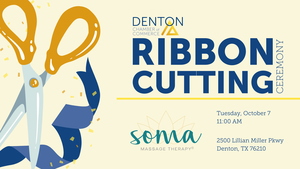 Soma Massage Therapy Ribbon Cutting Ceremony