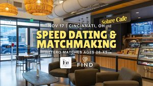 Speed Dating for Singles Ages 26-45 | Cincinnati, OH