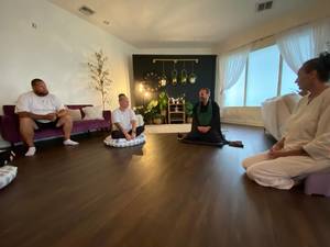 Lighten Up and Root Down Meditation Circle (Online Zoom or In-Person)