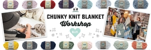 Chunky Knit Blanket Class at AR Workshop Hillsboro!