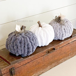 Chunky Knit Pumpkins at AR Workshop Hillsboro