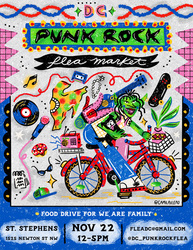 DC Punk Rock Flea Market & Food Drive!