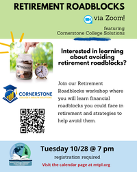 Retirement Workshop via Zoom