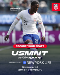 USMNT vs. Uruguay