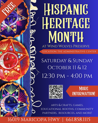 Hispanic Heritage Month at Wind Wolves Preserve