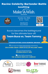 Make-A-Wish Celebrity Bartender Battle at Buca's Bar & Grill