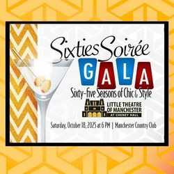 Sixties Soirée Gala: 65 Seasons of Chic & Style!
