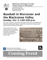 Baseball in Worcester and the Blackstone Valley