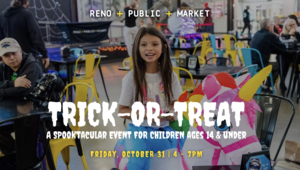 Friday Trick-or-Treat at Reno Public Market