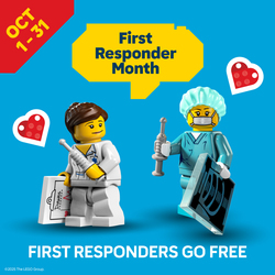 First Responder Appreciation Month at LEGOLAND® Discovery Center Philadelphia