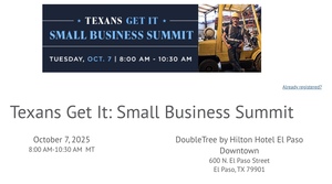 Texans Get It: Small Business Summit