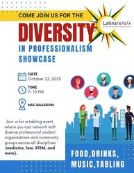 Diversity in Professionalism hosted by the Latino/a/e/x Graduate Student Organization (LGSO) at USF