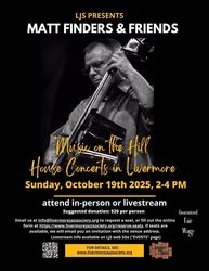House Concert in Livermore -- Matt Finders & Friends