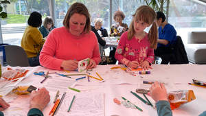 Free Art Workshop: Folded Story Book