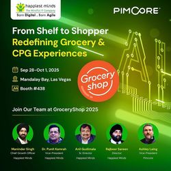 Join Happiest Minds + Pimcore at Groceryshop 2025