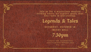 Seattle Wind Symphony: "Legends and Tales"