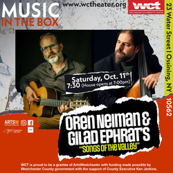 Westchester Collaborative Theater (WCT) Presents The Oren Neiman Quartet