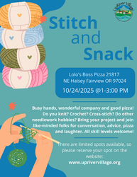 UpRiver Village Ambistitcherous Knitting Group