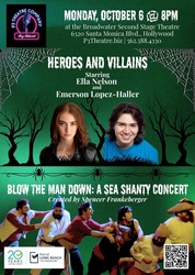 P3 Theatre's Cozy Cabaret: Heroes and Villains & Blow the Man Down: A Sea Shanty Concert