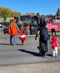 Harvest Haunt Express at the Colorado Railroad Museum