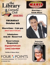 The Library Club Comedy/Magic Show