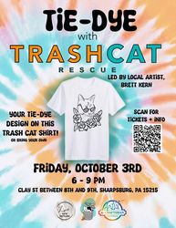 Tie Dye with Trash Cat Rescue at Sharpsburg Fall Fest