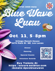 Blue Wave Luau - Democratic Party of Valencia County 2025 Fundraiser