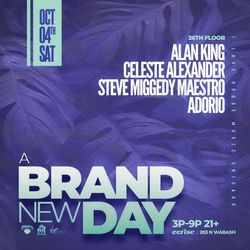 A Brand New Day House Music Day Party at Cerise Rooftop At Virgin Hotels.