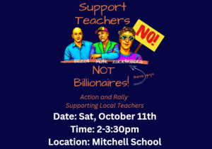 Teachers Over Billionaires!