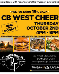 CB West Cheer’s Dine and Donate