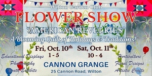 Flower Show: “AMERICAN REVELRIES – A Blooming Quilt of Holidays and Traditions!”