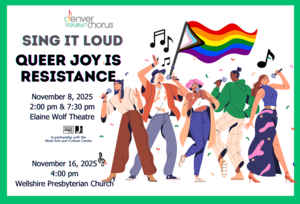 Sing it Loud:  Queer Joy is Resistance