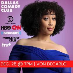 Dallas Comedy Club Presents: Von Decarlo